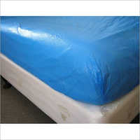 Plastic Bed Sheet - Plastic Material, Blue Color | Disposable, Washable, Designed For Kids, Babies, And Adults, Ideal For Hospital Use