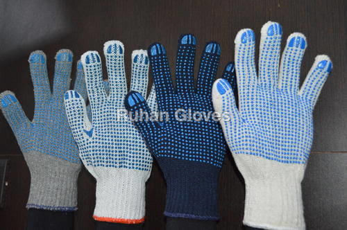 Polka Dotted Hand Gloves