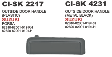 Outside Door Handle  Suzuki Forsa