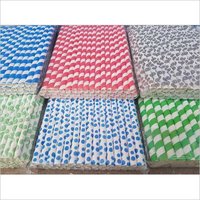 Striped Paper Straw
