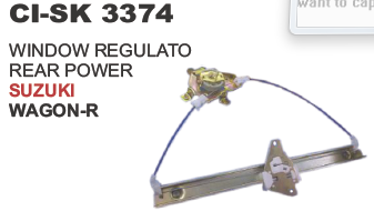 Window regulator Power Rear Power Suzuki Wagon-r