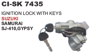 Ignition Lock with Keys Suzuki Samurai