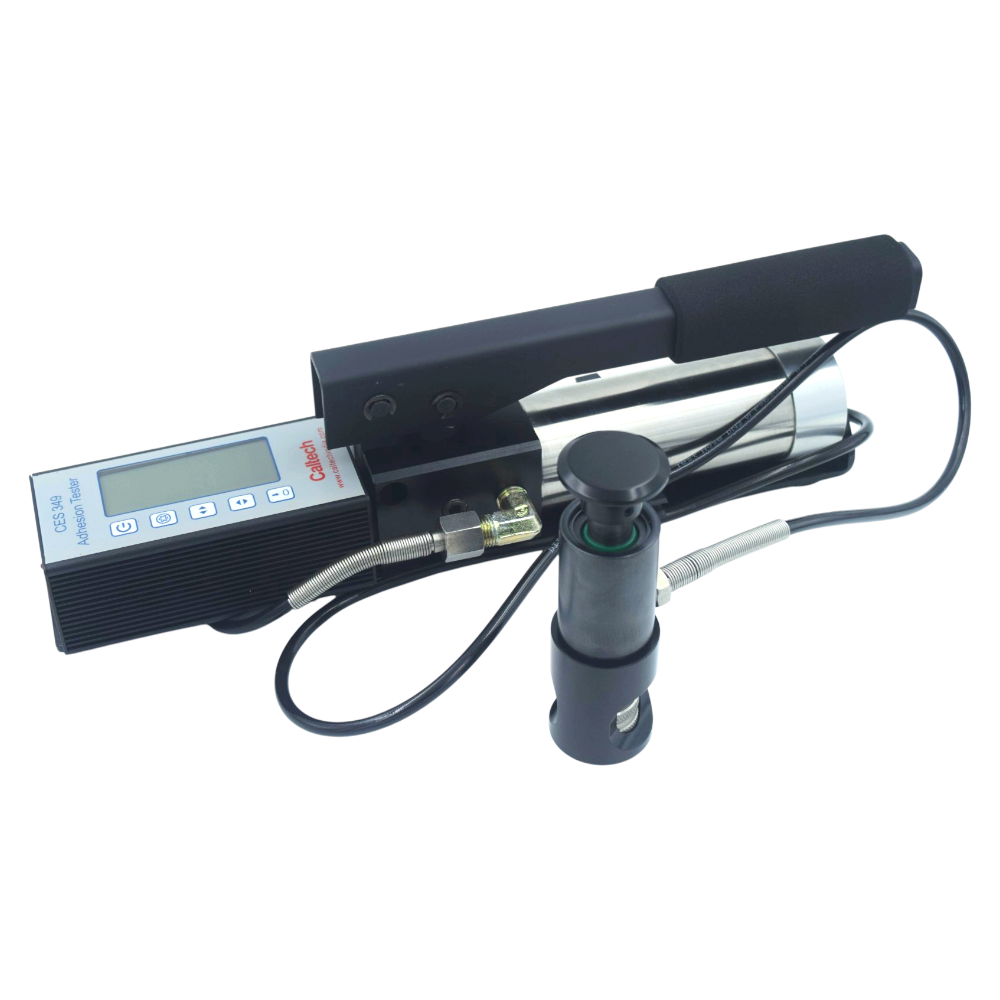Digital Pull-off Adhesion Tester - High Precision Digital Measuring Instrument | Expert For Testing Adhesion And Bond Strength On Films, Coatings, Adhesives, And More