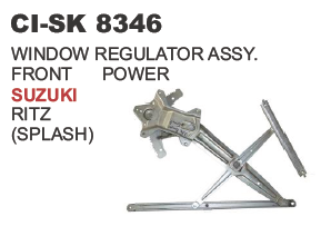 Window Regulator Assy Front Power Suzuki Ritz Splash