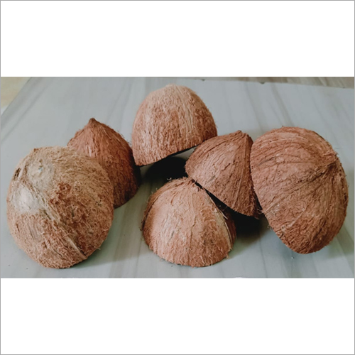 Coconut Shell Raw Halves