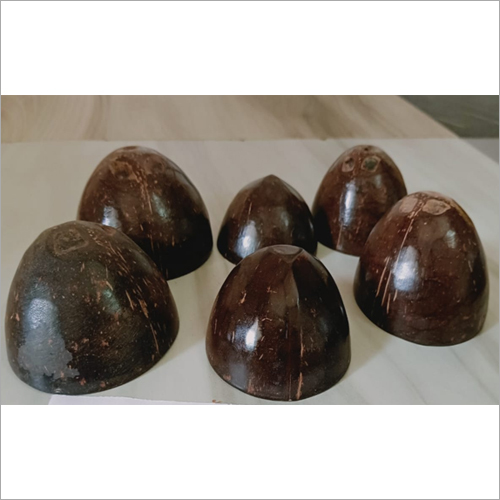 Coconut Shell Finished Halves