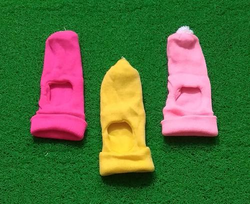 Woolen Cap - Woolen Material, 0 Size | Multicolour Design for Babies Aged 0-1 Years, Cozy and Fun Monkey Cap for Kids