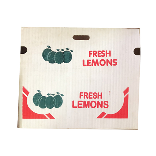 Corrugated Lemon Packaging Box