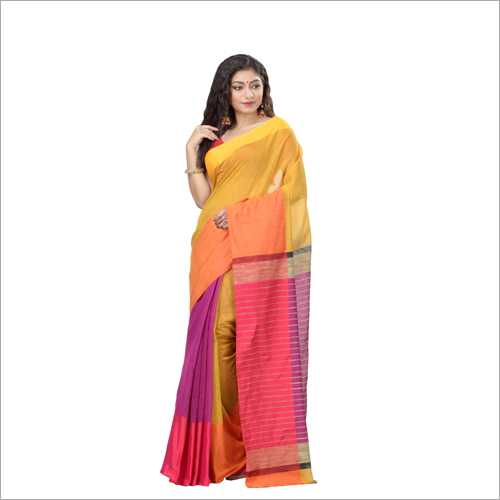 Chanderi Cotton Saree - Premium Quality Fabric, Available in Various Colors | Ideal for Daily Wear Across All Seasons
