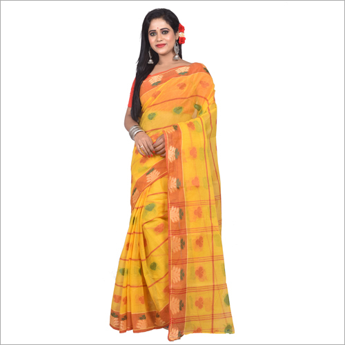 Multicolor Resham Dhakai Jamdani Saree