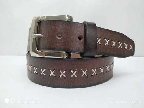 Steel Leather Formal Belt