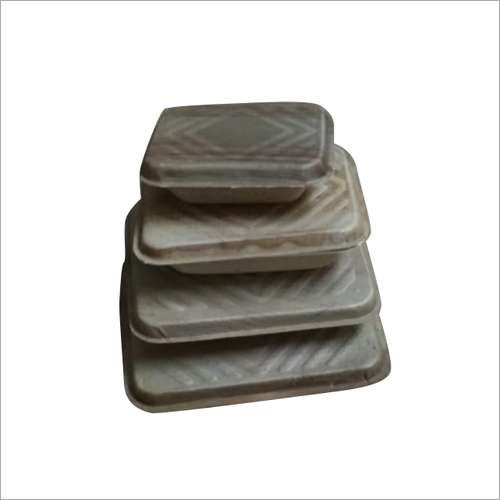 Areca Lid Leaf Container - Areca Leaf, 4-Piece Set, Eco Friendly Design | Ideal for Party, Event, Food Packaging, Religious Ceremonies