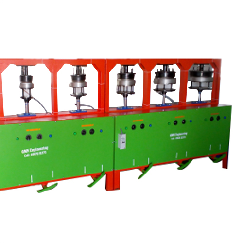 Five Die Areca Plate Making Machine