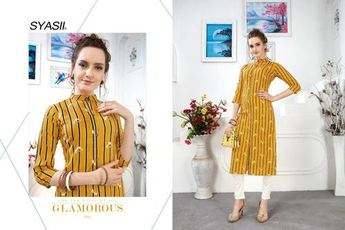 PIC And PIC Wholesale Kurti - Cotton Flex, Size M to XXL Set, Embroidery Work, Printed Design | Washable, Suitable for All Seasons, Ladies' Formal Wear
