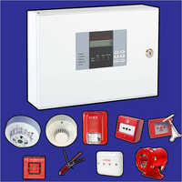 White Fully Automatic Conventional Fire Alarm System