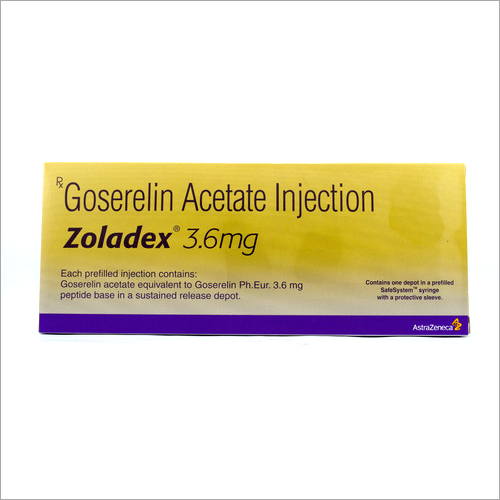 Goserelin Acetate Injection - 3.6mg Liquid Form, Recommended For Medical Professionals, Dosage Guidelines Provided