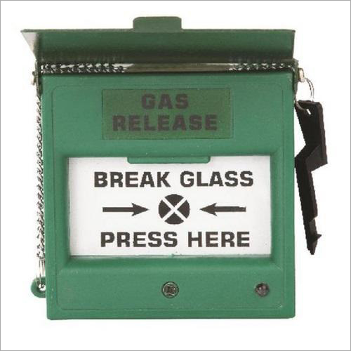 Green Gas Release Mcp Fire Alarm Panel