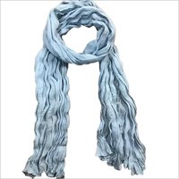 Any Color Plain Dyed Soft Cotton Voile All Season Scarf Crinkle Or Plain