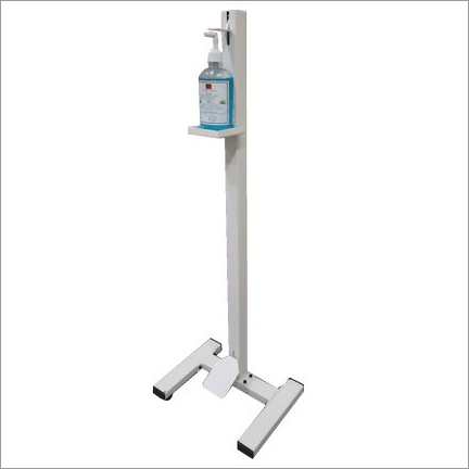 Foot Operated Sanitizer Dispenser Stand
