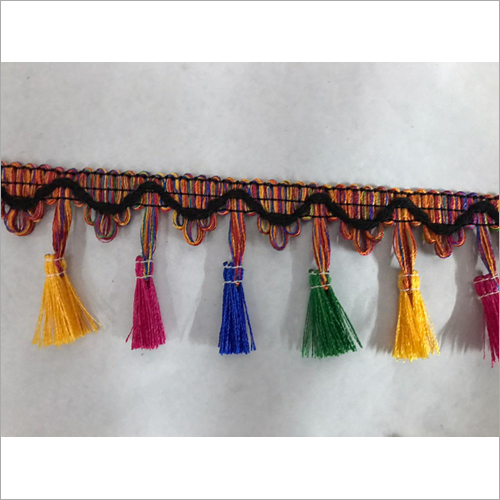 Decorative Toran Lace - One Sided, Plain Design | Available in Various Colors, 24x7 Customer Support Service