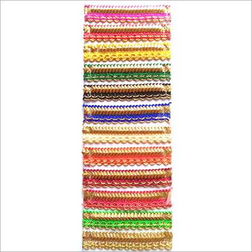 Border Lace - One-Sided Design | Available in Various Colors, Plain Pattern for Elegant Decor