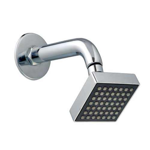 Square shower with arm