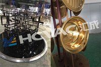 HCVAC Stainless Steel Hotel Furniture Table Handrail Gold PVD Coating Machine