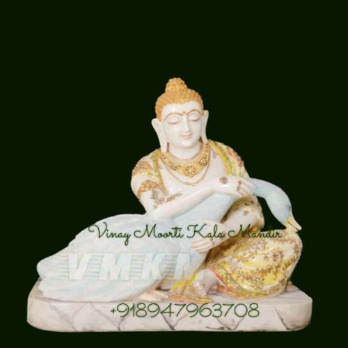 Marble Buddha Sculpture