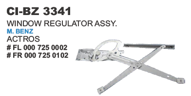 Window Regulator Assy M Benz