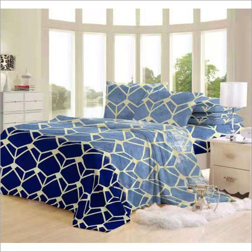 Flannel Fancy Printed Bed Sheet