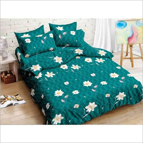 Glace Cotton Printed Bed Sheets