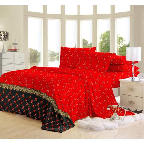 Polyester Fancy Printed Bed Sheet