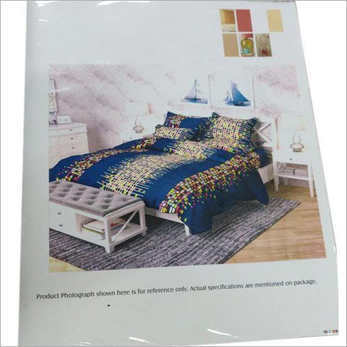 Book Fold Printed Polyester Bedspread