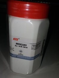 Silver Liquid Mercury Metal