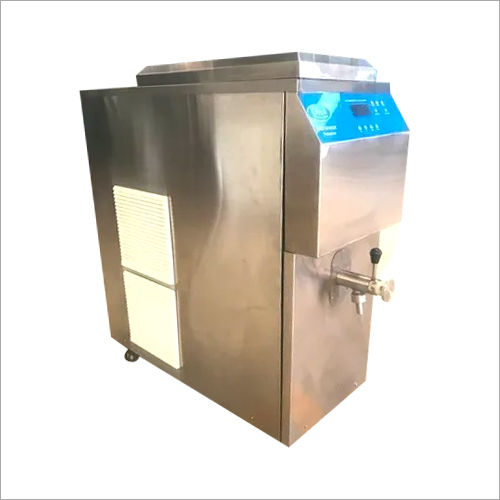 Natural ice cream outlet machine