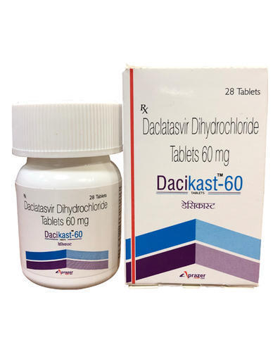 DACIKAST DACLATASVIR DIHYDROLORIDE TABLETS