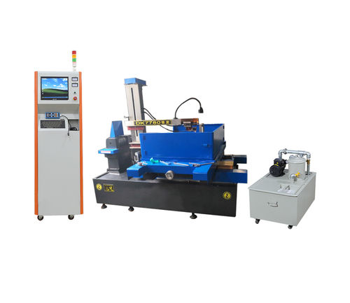 Blue High Speed Wire Cutting Machine Dk7780