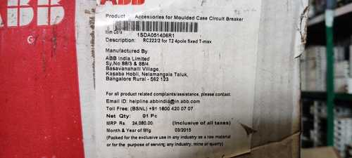 ABB  RESIDUAL CURRENT RELEASE  1SDA051406R1