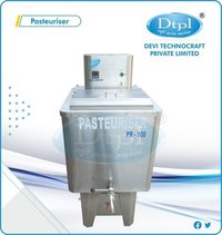 Silver 100 L Milk Pasteurizer