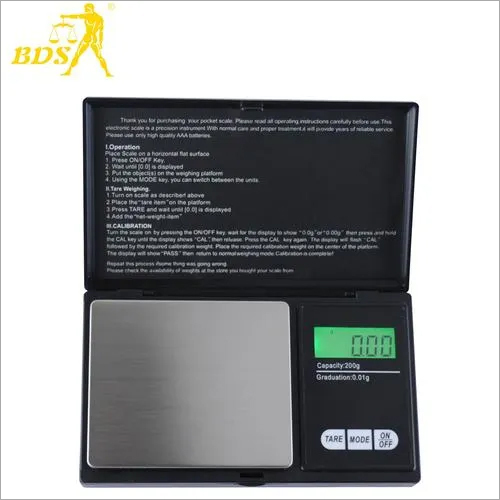 Bds Cs Pocket Scales Accuracy: 0.01G 0.1G Gm