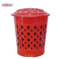 Padal 1002 Plastic Dustbins - Color: Cyan