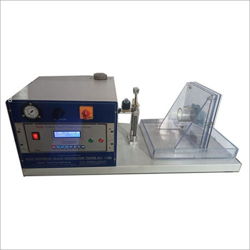 Synthetic Blood Penetration Tester Application: Splash Testing