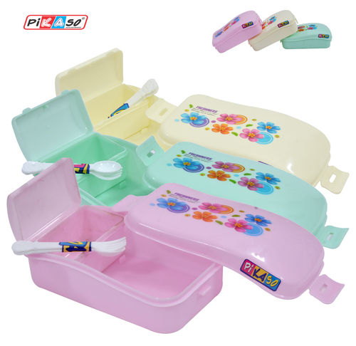 Bingo Lunch Box Length: 9.2*8*1.5 Inch (In)