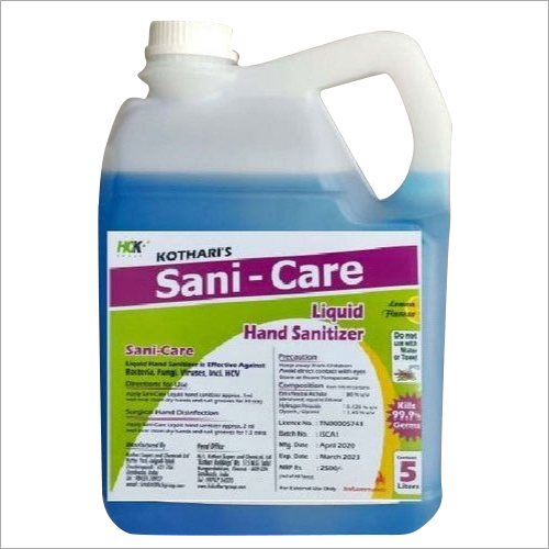 Hospital Liquid Hand Sanitizer
