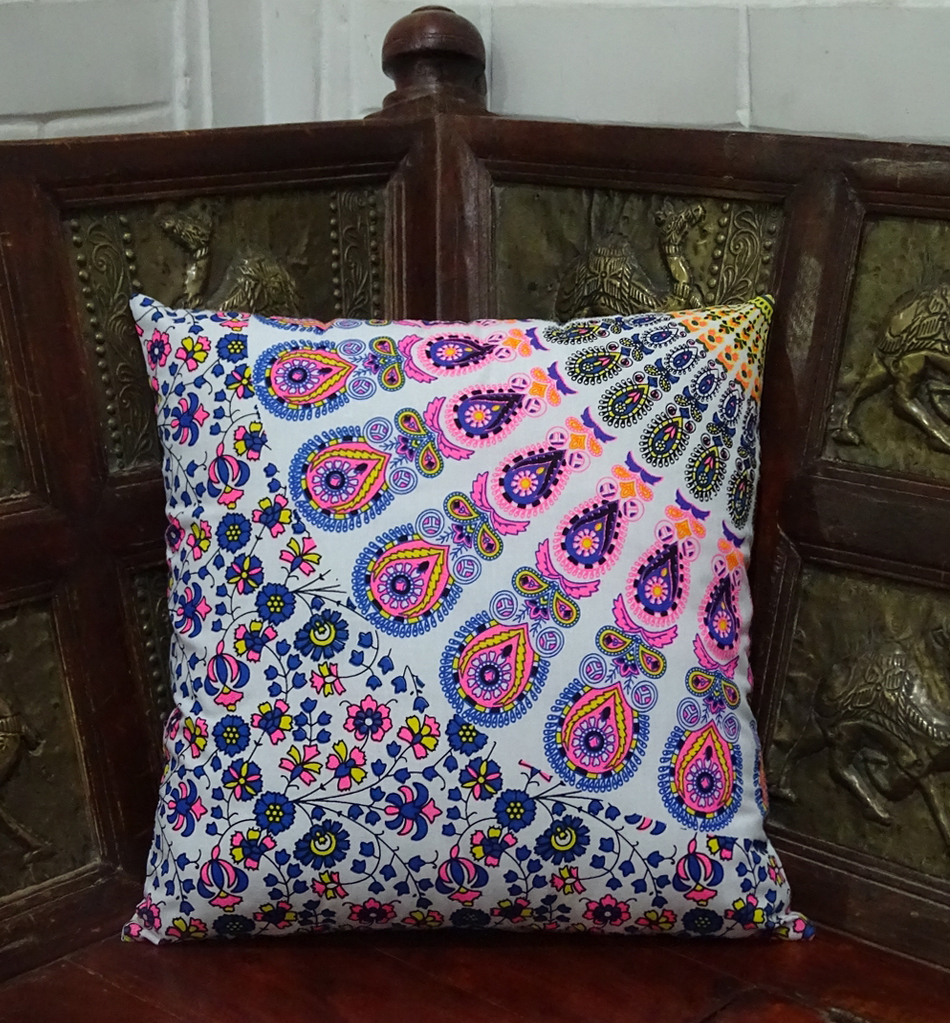 Mandala Printed Cushion Cover