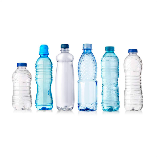 Transparent Bottle - Food Grade Plastic, Various Shapes & Patterns | Leak Resistant Screw Cap, Conveniently Reusable & Durable