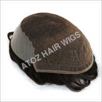 Q-6 Hair Patch - Color: Natural Black/brown
