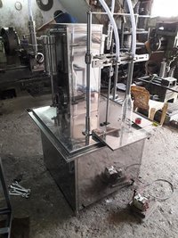 Hand Sanitizer Filling Machine - Stainless Steel, High Capacity, Automatic Operation, Adjustable Volume Settings