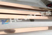 HCVAC Stainless Steel Sheet/Pipe/Furniture Parts Rose Gold/Black Color PVD Coating Machine