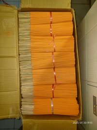 Orange Raw Mosquito Agarbatti 12inch Burning Time: 45-50 Minutes